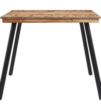 Esstisch 148x97x76 cm Massivholz Teak