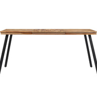 Esstisch 169x98,5x76 cm Massivholz Teak