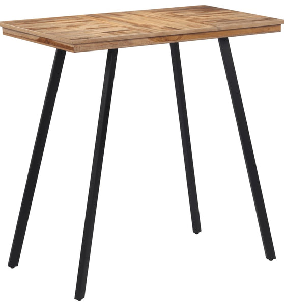 Bartisch 110x55x105 cm Massivholz Teak