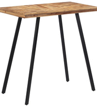 Bartisch 110x55x105 cm Massivholz Teak