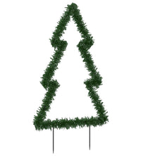 Weihnachtsbaum mit Erdspießen und 80 LEDs 60 cm