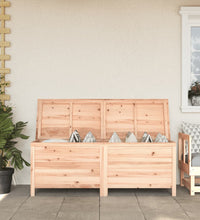 Gartentruhe 150x50x56,5 cm Massivholz Tanne