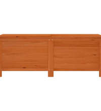 Gartentruhe Braun 150x50x56,5 cm Massivholz Tanne