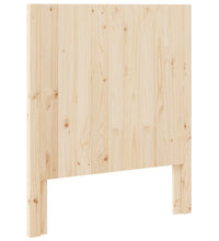 Kopfteil 80x104 cm Massivholz Kiefer