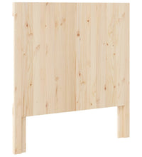 Kopfteil 100x104 cm Massivholz Kiefer