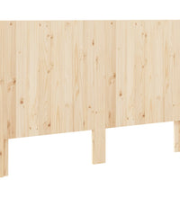 Kopfteil 160x104 cm Massivholz Kiefer
