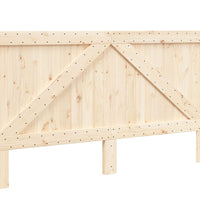 Kopfteil 180x104 cm Massivholz Kiefer