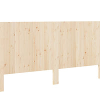 Kopfteil 200x104 cm Massivholz Kiefer