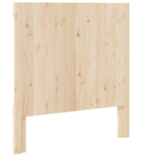 Kopfteil 100x104 cm Massivholz Kiefer