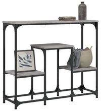 Konsolentisch Grau Sonoma 89,5x28x76 cm Holzwerkstoff