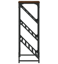 Schuhregal Braun Eichen-Optik 60x30x85 cm Holzwerkstoff