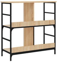 Bücherregal Sonoma-Eiche 78,5x33x82 cm Holzwerkstoff