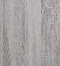 Bücherregal Grau Sonoma 78,5x33x82 cm Holzwerkstoff