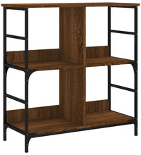 Bücherregal Braun Eichen-Optik 78,5x33x82 cm Holzwerkstoff