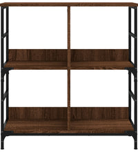 Bücherregal Braun Eichen-Optik 78,5x33x82 cm Holzwerkstoff