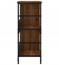 Bücherregal Braun Eichen-Optik 78,5x33x82 cm Holzwerkstoff
