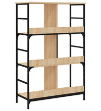 Bücherregal Sonoma-Eiche 78,5x33x117,5 cm Holzwerkstoff