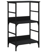 Bücherregal Schwarz 50x33x82 cm Holzwerkstoff