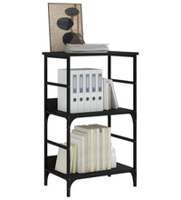 Bücherregal Schwarz 50x33x82 cm Holzwerkstoff
