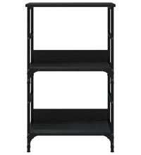 Bücherregal Schwarz 50x33x82 cm Holzwerkstoff