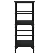 Bücherregal Schwarz 50x33x82 cm Holzwerkstoff