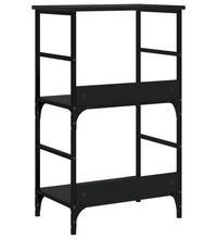 Bücherregal Schwarz 50x33x82 cm Holzwerkstoff