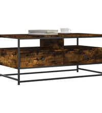 Couchtisch Räuchereiche 100x51x45 cm Holzwerkstoff