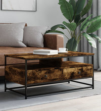 Couchtisch Räuchereiche 100x51x45 cm Holzwerkstoff