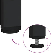 Couchtisch Braun Eichen-Optik 80x80x45 cm Holzwerkstoff