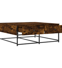 Couchtisch Räuchereiche 100x99x40 cm Holzwerkstoff