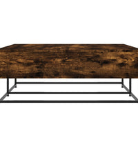Couchtisch Räuchereiche 100x99x40 cm Holzwerkstoff