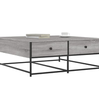 Couchtisch Grau Sonoma 100x99x40 cm Holzwerkstoff