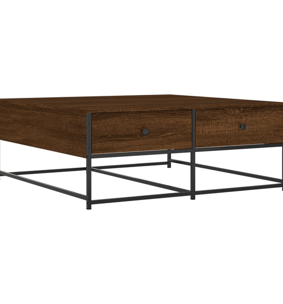 Couchtisch Braun Eichen-Optik 100x99x40 cm Holzwerkstoff