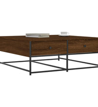 Couchtisch Braun Eichen-Optik 100x99x40 cm Holzwerkstoff