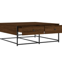 Couchtisch Braun Eichen-Optik 100x99x40 cm Holzwerkstoff