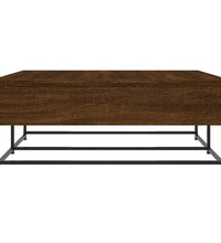 Couchtisch Braun Eichen-Optik 100x99x40 cm Holzwerkstoff