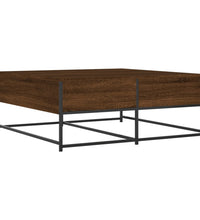 Couchtisch Braun Eichen-Optik 100x99x40 cm Holzwerkstoff