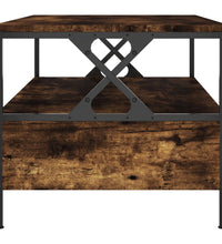 Couchtisch Räuchereiche 100x51x45 cm Holzwerkstoff