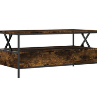Couchtisch Räuchereiche 100x51x45 cm Holzwerkstoff