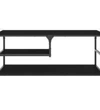 Couchtisch Schwarz 90x49x40 cm Holzwerkstoff