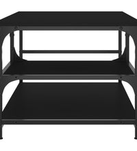 Couchtisch Schwarz 90x49x40 cm Holzwerkstoff