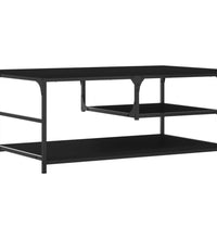 Couchtisch Schwarz 90x49x40 cm Holzwerkstoff