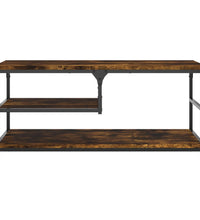 Couchtisch Räuchereiche 90x49x40 cm Holzwerkstoff