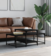 Couchtisch Schwarz 102x60x45 cm Holzwerkstoff