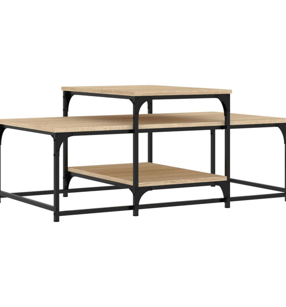 Couchtisch Sonoma-Eiche 102x60x45 cm Holzwerkstoff