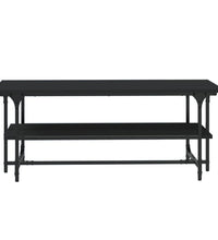 Couchtisch Schwarz 100x50x40 cm Holzwerkstoff