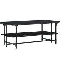 Couchtisch Schwarz 100x50x40 cm Holzwerkstoff