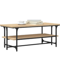 Couchtisch Sonoma-Eiche 100x50x40 cm Holzwerkstoff