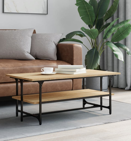 Couchtisch Sonoma-Eiche 100x50x40 cm Holzwerkstoff