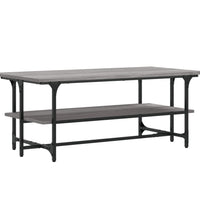 Couchtisch Grau Sonoma 100x50x40 cm Holzwerkstoff